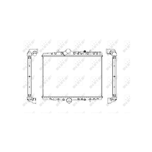 Kylare, motorkylning Nrf 55346 NRF Kylare, motorkylning Nrf 55346 NRF