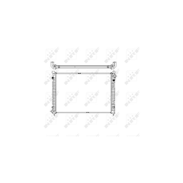 Kylare, motorkylning Nrf 55444 NRF Kylare, motorkylning Nrf 55444 NRF