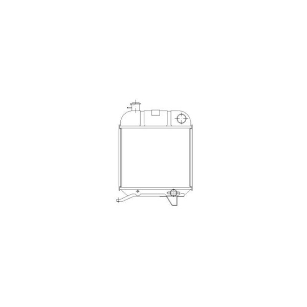 Kylare, motorkylning Nrf 57100 NRF Kylare, motorkylning Nrf 57100 NRF
