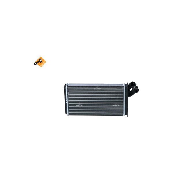 Värmeväxlare, kupévärme Nrf 58066 NRF