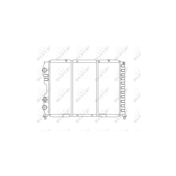 Kylare, motorkylning Nrf 58083 NRF