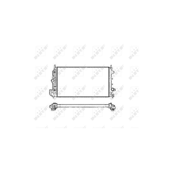 Kylare, motorkylning Nrf 58205 NRF Kylare, motorkylning Nrf 58205 NRF
