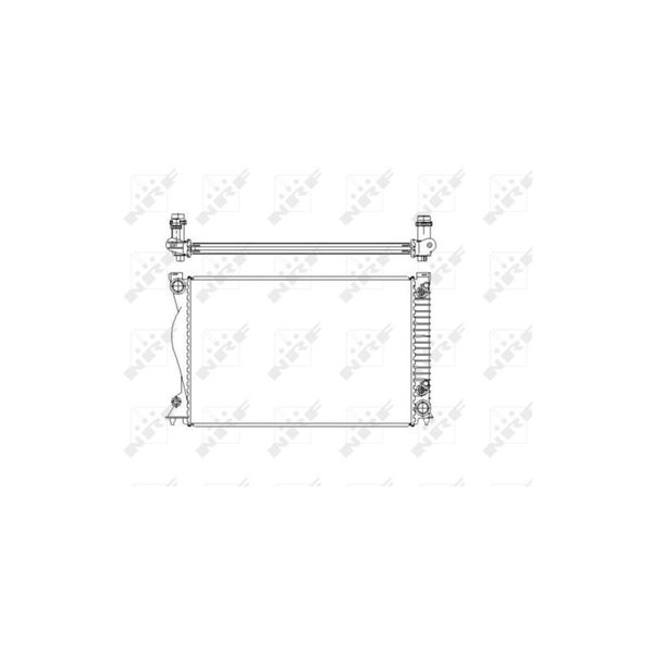 Kylare, motorkylning, Bak Nrf 58220 NRF Kylare, motorkylning, Bak Nrf 58220 NRF