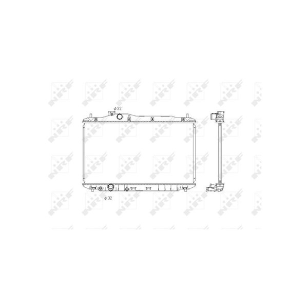 Kylare, motorkylning Nrf 58323 NRF