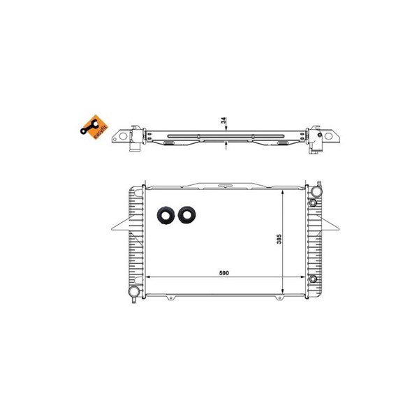 Kylare, motorkylning NRF Kylare, motorkylning NRF
