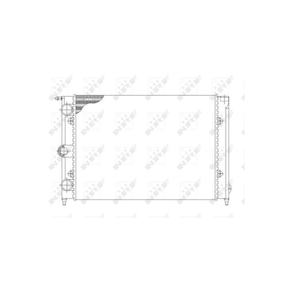 Kylare, motorkylning Nrf 58697 NRF Kylare, motorkylning Nrf 58697 NRF