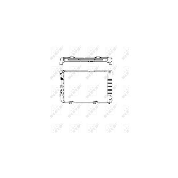 Kylare, motorkylning Nrf 58719 NRF Kylare, motorkylning Nrf 58719 NRF
