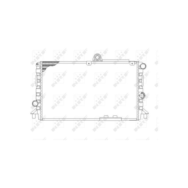 Kylare, motorkylning Nrf 58809 NRF Kylare, motorkylning Nrf 58809 NRF