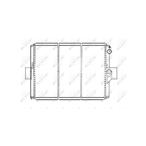 Kylare, motorkylning Nrf 58883 NRF