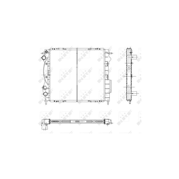 Kylare, motorkylning Nrf 58934 NRF Kylare, motorkylning Nrf 58934 NRF