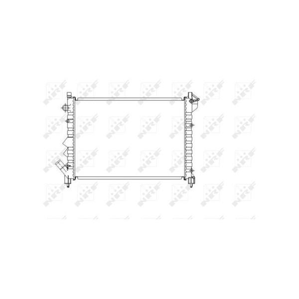 Kylare, motorkylning Nrf 58943 NRF Kylare, motorkylning Nrf 58943 NRF