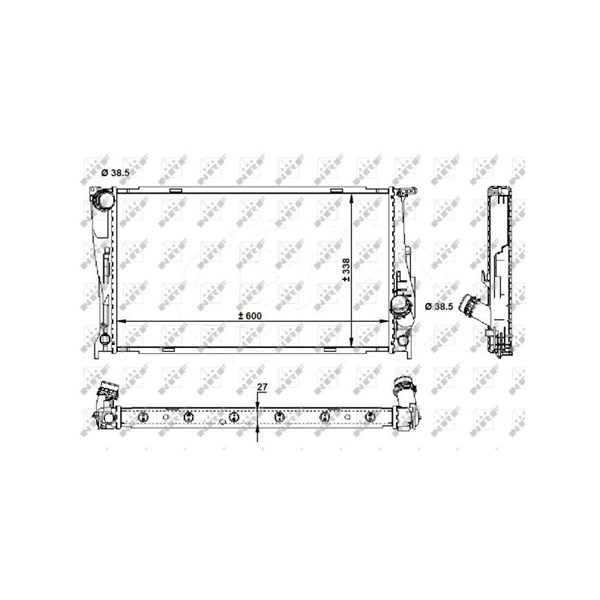 Kylare, motorkylning Nrf 59210 NRF Kylare, motorkylning Nrf 59210 NRF