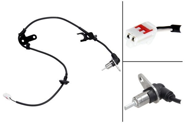 ABS-givare, Sensor, hjulvarvtal, Bakaxel vänster