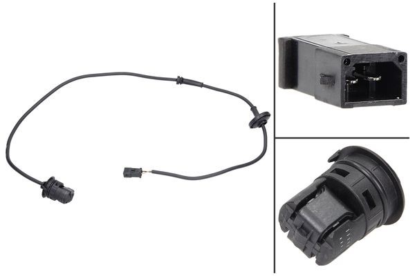ABS-givare, Sensor, hjulvarvtal, Bakaxel