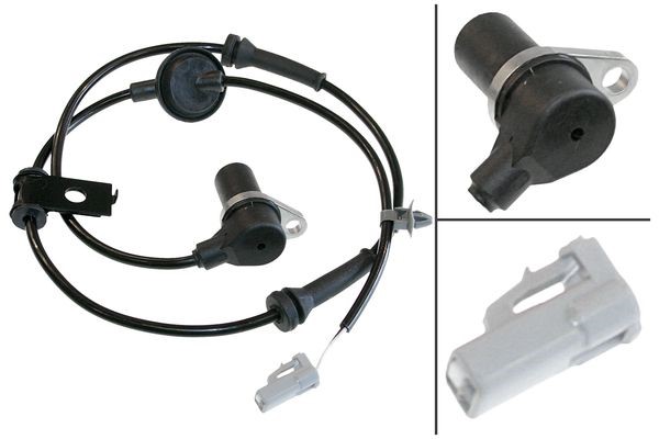 ABS-givare, Sensor, hjulvarvtal, framaxel vänster ABS-givare, Sensor, hjulvarvtal, framaxel vänster