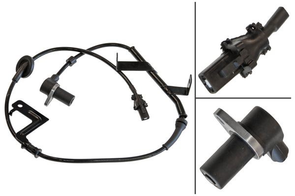 ABS-givare, Sensor, hjulvarvtal, framaxel vänster