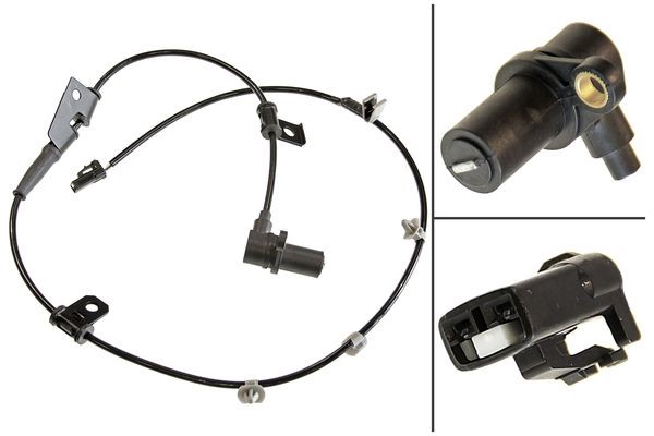 ABS-givare, Sensor, hjulvarvtal, framaxel vänster