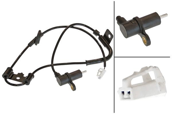 ABS-givare, Sensor, hjulvarvtal, Bakaxel vänster