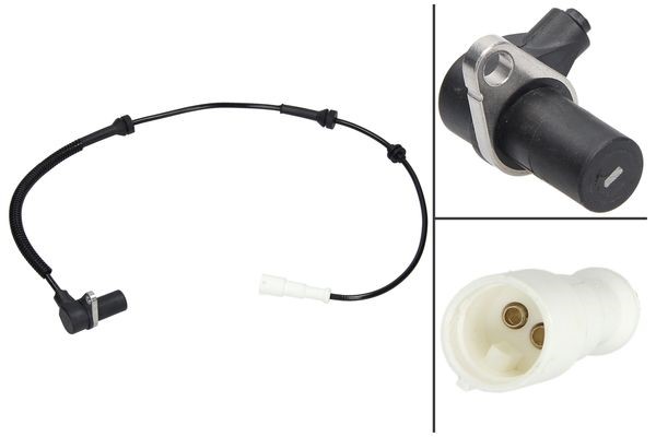 ABS-givare, Sensor, hjulvarvtal, framaxel höger