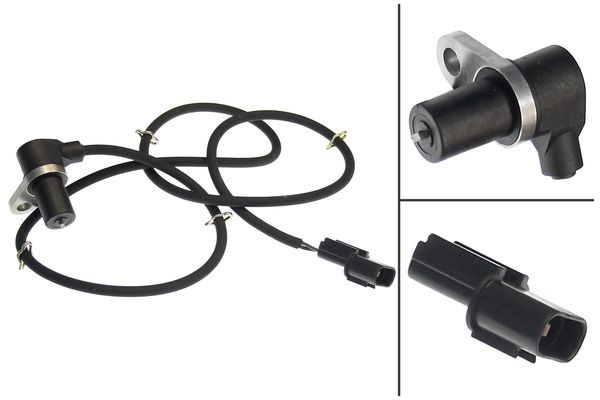 ABS-givare, Sensor, hjulvarvtal, framaxel vänster