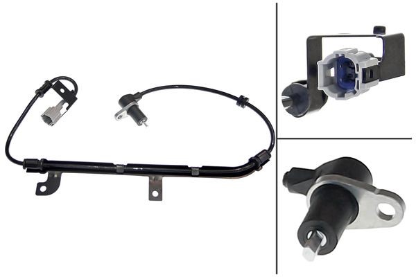 ABS-givare, Sensor, hjulvarvtal, Bakaxel höger ABS-givare, Sensor, hjulvarvtal, Bakaxel höger