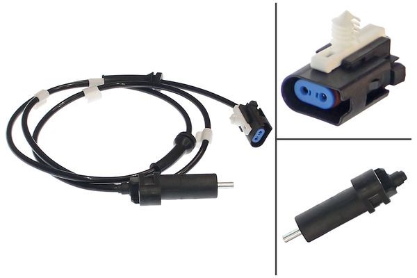 ABS-givare, Sensor, hjulvarvtal, Bakaxel vänster