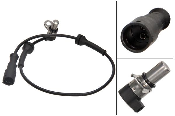 ABS-givare, Sensor, hjulvarvtal, Bakaxel, båda sidor