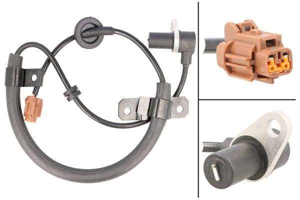 ABS-givare, Sensor, hjulvarvtal ABS-givare, Sensor, hjulvarvtal