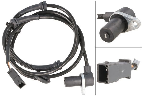 ABS-givare, Sensor, hjulvarvtal, Bakaxel, Bakaxel höger
