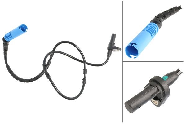 ABS-givare, Sensor, hjulvarvtal, Bakaxel, båda sidor