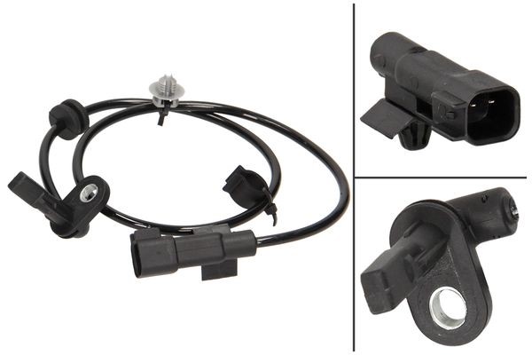 ABS-givare, Sensor, hjulvarvtal, Bakaxel, båda sidor