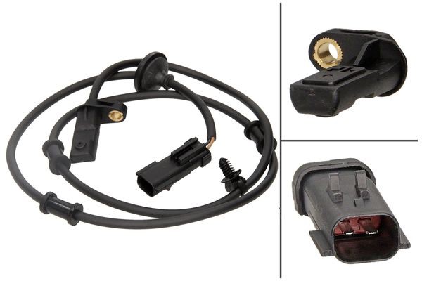 ABS-givare, Sensor, hjulvarvtal ABS-givare, Sensor, hjulvarvtal