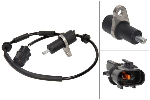 ABS-givare, Sensor, hjulvarvtal ABS-givare, Sensor, hjulvarvtal