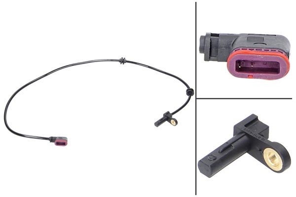 ABS-givare, Sensor, hjulvarvtal ABS-givare, Sensor, hjulvarvtal