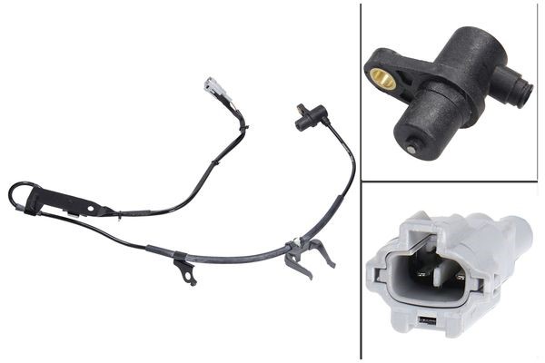 ABS-givare, Sensor, hjulvarvtal, framaxel höger ABS-givare, Sensor, hjulvarvtal, framaxel höger