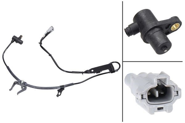 ABS-givare, Sensor, hjulvarvtal, framaxel vänster