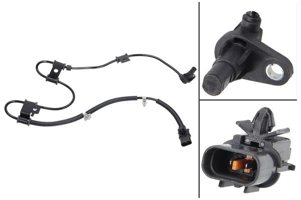 ABS-givare, Sensor, hjulvarvtal ABS-givare, Sensor, hjulvarvtal