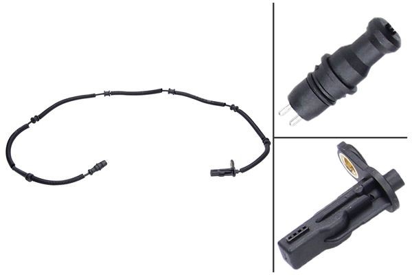 ABS-givare, Sensor, hjulvarvtal, Bakaxel
