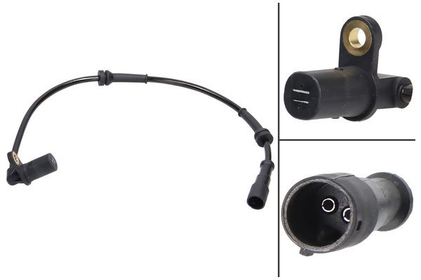 ABS-givare, Sensor, hjulvarvtal, Bakaxel vänster