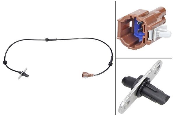 ABS-givare, Sensor, hjulvarvtal, Bakaxel vänster