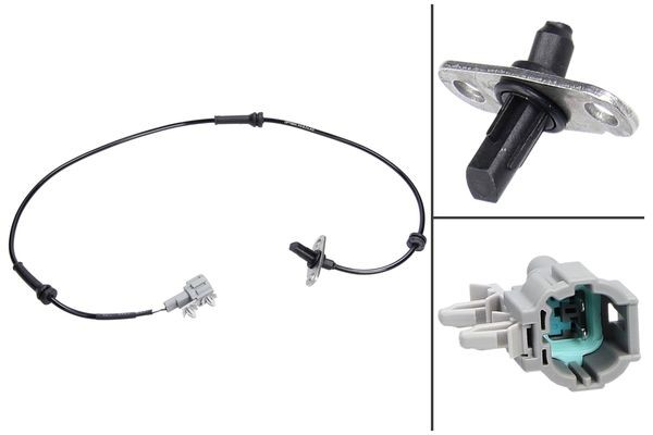 ABS-givare, Sensor, hjulvarvtal, Bakaxel höger ABS-givare, Sensor, hjulvarvtal, Bakaxel höger