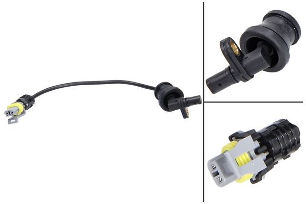 ABS-givare, Sensor, hjulvarvtal, Bakaxel