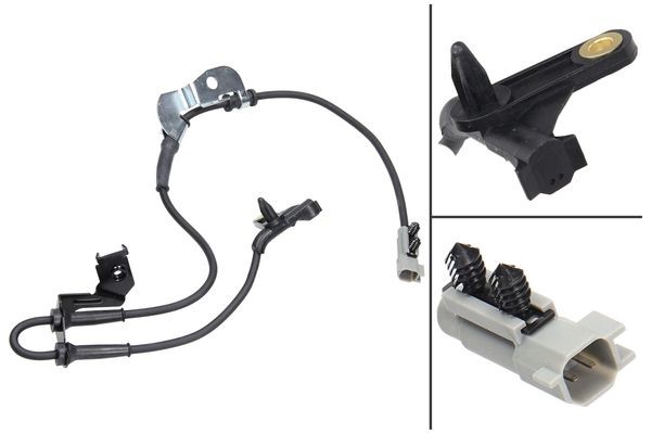 ABS-givare, Sensor, hjulvarvtal, framaxel höger