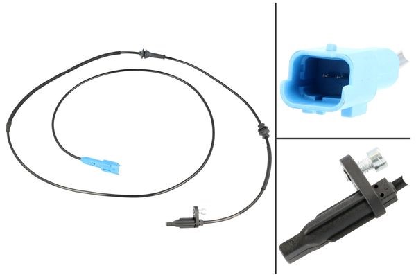 ABS-givare, Sensor, hjulvarvtal, Bakaxel
