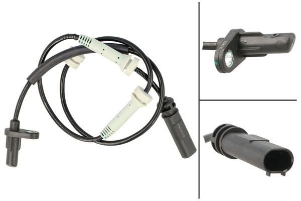 ABS-givare, Sensor, hjulvarvtal, Framaxel, framaxel höger, framax ABS-givare, Sensor, hjulvarvtal, Framaxel, framaxel höger, framax