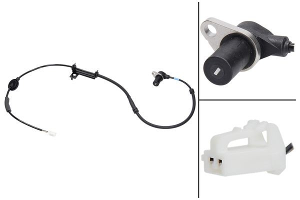 ABS-givare, Sensor, hjulvarvtal, Bakaxel vänster ABS-givare, Sensor, hjulvarvtal, Bakaxel vänster