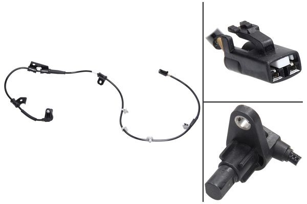 ABS-givare, Sensor, hjulvarvtal, framaxel vänster