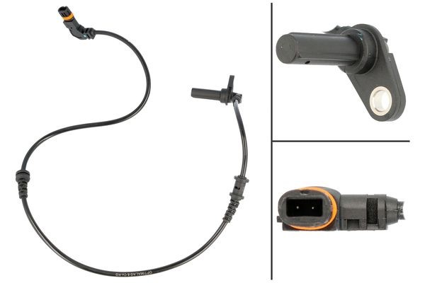 ABS-givare, Sensor, hjulvarvtal, framaxel höger