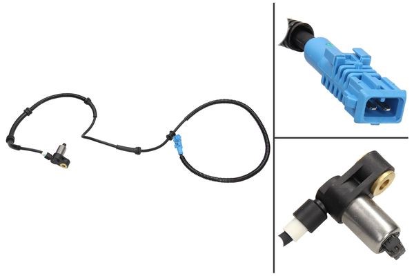 ABS-givare, Sensor, hjulvarvtal, Fram, höger eller vänster
