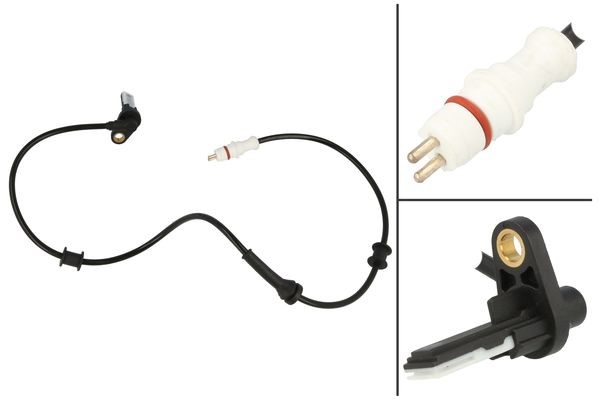 ABS-givare, Sensor, hjulvarvtal, Bakaxel vänster